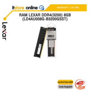 RAM LEXAR DDR4(3200) 8GB (LD4AU008G-B3200GSST) /ประกัน LIFETIME/BY ITSTORE-ONLINE