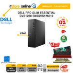 [ผ่อน 0% 10 เดือน]DELL PRO SLIM ESSENTIAL QVS1260 SNSQVS126012 /i3-14100/ประกัน 3 Years Onsite/BY ITSTORE-ONLINE