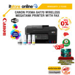 [ผ่อน 0% 6 เดือน]CANON PIXMA G4770 WIRELESS MEGATANK PRINTER WITH FAX /ประกัน 2 Years/BY ITSTORE-ONLINE