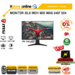 [ผ่อน 0% 3 เดือน]MONITOR 23.8'' MSI MAG 245F X24 (IPS FHD 240Hz)/ประกัน 3 Years/BY ITSTORE-ONLINE
