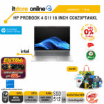 [ผ่อน 0% 10 เดือน]HP PROBOOK 4 G1I 16 INCH CC9Z0PT#AKL /Ultra 5 225U/ประกัน 1 Year/BY ITSTORE-ONLINE