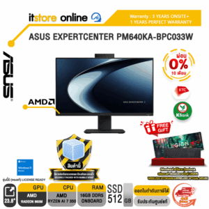 [ผ่อน 0% 10 เดือน]ASUS EXPERTCENTER PM640KA-BPC034W /Ryzen AI 7 350/ประกัน 3 Years Onsite + 1 Year Perfect Warranty/BY ITSTORE-ONLINE