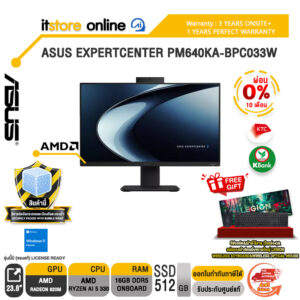 [ผ่อน 0% 10 เดือน]ASUS EXPERTCENTER PM640KA-BPC033W /Ryzen AI 5 330/ประกัน 3 Years Onsite + 1 Year Perfect Warranty/BY ITSTORE-ONLINE