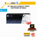 HP 136A Blk LaserJet Toner Cartridge (W1360A)