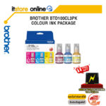 BROTHER BTD100CL3PK COLOUR INK PACKAGE/BY ITSTORE-ONLINE