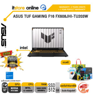 ASUS TUF GAMING F16 FX608JHI-TU203W /i5 14450HX/ประกัน 2 Years Onsite + 1 Year Perfect warranty/BY ITSTORE-ONLINE