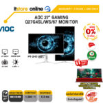 [ผ่อน 0% 10 เดือน]AOC 27" GAMING Q27G4SL/WS/67 MONITOR (IPS QHD 300Hz)/ประกัน 3 Years + BKK ONLY/BY ITSTORBY ITSTORE-ONLINEE-ONLINE