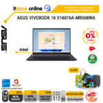 [ผ่อน 0% 10 เดือน]ASUS VIVOBOOK 16 X1607AA-MB508WA /Ultra 5 325/ประกัน 2 Years Onsite + 1 Year Perfect warranty/BY ITSTORE-ONLINE