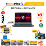 [ผ่อน 0% 10 เดือน]MSI THIN A15 B7VE-658TH /Ryzen 7 7735HS/ประกัน 2 Years/BY ITSTORE-ONLINE
