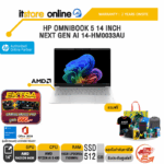 HP OMNIBOOK 5 14 INCH NEXT GEN AI 14-HM0033AU /Ryzen AI 5 430/ประกัน 2 Years Onsite/BY ITSTORE-ONLINE