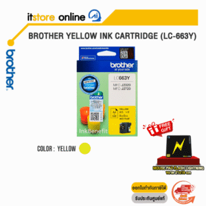 Brother Yellow Ink Cartridge (LC-663Y) /BY ITSTORE ONLINE