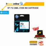 HP 712 29ml Cyan Ink Cartridge/BY ITSTORE ONLINE