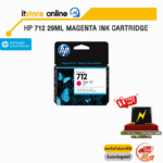 HP 712 29ml Magenta Ink Cartridge/BY ITSTORE ONLINE