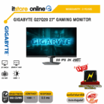 GIGABYTE G27Q20 27" GAMING MONITOR (SS IPS 2K 200Hz)/ประกัน 3 Years/BY ITSTORE-ONLINE