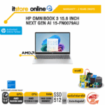 HP OMNIBOOK 3 15.6 INCH NEXT GEN AI 15-FN0079AU /Ryzen AI 5 330/ประกัน 2 Years Onsite/BY ITSTORE-ONLINE