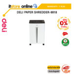 [ผ่อน 0% 10 เดือน]DELI PAPER SHREDDER-9918 /ประกัน 1 Year/BY ITSTORE-ONLINE