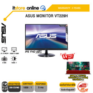 ASUS Monitor VT229H (IPS/60Hz)/BY NOTEBOOK STORE /BY ITSTORE ONLINE