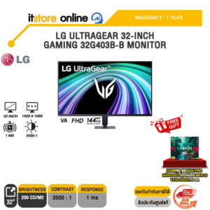 LG ULTRAGEAR 32-INCH GAMING 32G403B-B MONITOR (VA FHD/144Hz) /ประกัน 1 Year/BY ITSTORE ONLINE