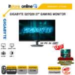 GIGABYTE G27Q20 27" GAMING MONITOR (SS IPS 2K 200Hz)/ประกัน 3 Years/BY ITSTORE-ONLINE