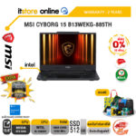 [ผ่อน 0% 10 เดือน]MSI CYBORG 15 B13WEKG-885TH /i5-13420H/ประกัน 2 Years/BY ITSTORE-ONLINE