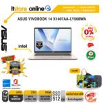 [ผ่อน 0% 10 เดือน]ASUS VIVOBOOK 14 X1407AA-LY508WA /Ultra 5 325/ประกัน 2 Years Onsite + 1 Year Perfect Warranty/BY ITSTORE-ONLINE