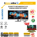 [ผ่อน 0% 10 เดือน]GIGABYTE MO34WQC36 OLED GAMING MONITOR CURVE (QD-OLED WQHD 360Hz)/ประกัน 3 Years/BY ITSTORE-ONLINE