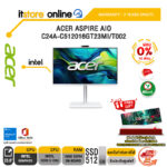 [ผ่อน 0% 10 เดือน]ACER ASPIRE AIO C24A-C512016GT23MI/T002 /Core 5 120U/ประกัน 3 Years Onsite/BY ITSTORE-ONLINE