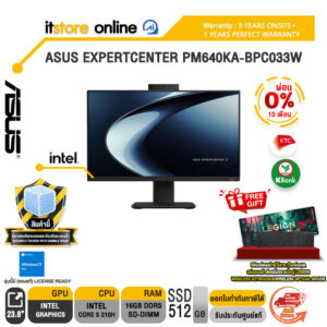 [ผ่อน 0% 10 เดือน] ASUS AIO EXPERTCENTER P440VAK-BPCH09X /Core 5 210H /ประกัน3 Years Onsite + 1 Year Perfect Warranty/BY ITSTORE ONLINE