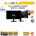 [ผ่อน0%10ด.]DELL ALIENWARE 25 GAMING MONITOR - AW2523HF (IPS/360HZ) /ประกัน 3 Years Onsite /BY ITSTORE ONLINE