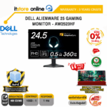 [ผ่อน0%10ด.]DELL ALIENWARE 25 GAMING MONITOR - AW2523HF (IPS/360HZ) /ประกัน 3 Years Onsite /BY ITSTORE ONLINE
