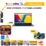 ASUS VIVOBOOK 17 X1704MA-AU536WA /Core 5 320/ประกัน 2 Years Onsite + 1 Year Perfect warranty/BY ITSTORE-ONLINE