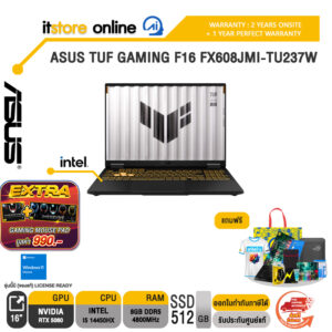 ASUS TUF GAMING F16 FX608JMI-TU237W /i5 14450HX/ประกัน 2 Years Onsite +  1 Year Perfect warranty/BY ITSTORE-ONLINE