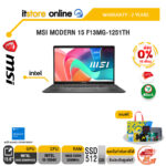 [ผ่อน 0% 10 เดือน]MSI MODERN 15 F13MG-1251TH /i5-1334U/ประกัน 2 Years/BY ITSTORE-ONLINE