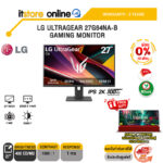 [ผ่อน 0% 10 เดือน]LG ULTRAGEAR 27G64NA-B GAMING MONITOR (IPS 2K 300Hz)/ประกัน 3 Years/BY ITSTORE-ONLINE
