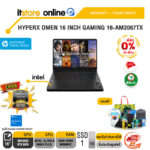 [ผ่อน 0% 10 เดือน]HYPERX OMEN 16 INCH GAMING 16-AM2067TX /Ultra 9 290HX Plus/ประกัน 3 Years Onsite/BY ITSTORE-ONLINE