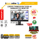 [ผ่อน 0% 10 เดือน]LENOVO THINKVISION T27QD-4V (64B8UAR1TH) MONITOR (IPS QHD 120Hz)/ประกัน 3 Years/BY ITSTORE-ONLINE