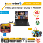 [ผ่อน 0% 10 เดือน]HYPERX OMEN 16 INCH GAMING 16-AM2067TX /Ultra 9 290HX Plus/ประกัน 3 Years Onsite/BY ITSTORE-ONLINE
