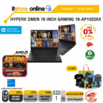 [ผ่อน 0% 10 เดือน]HYPERX OMEN 16 INCH GAMING 16-AP1022AX /Ryzen AI 9 465/ประกัน 2 Years Onsite/BY ITSTORE-ONLINE