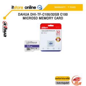 DAHUA DHI-TF-C100/32GB C100 MICROSD MEMORY CARD /ประกัน7 Years/ BY ITSTORE-ONLINE
