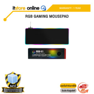 RGB GAMING MOUSEPAD /ประกัน 1 Year/BY ITSTORE-ONLINE
