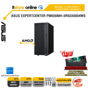 ASUS EXPERTCENTER PM500MH-0R5220004WS /Ryzen 5 220/ประกัน 3 Years Onsite + 1 Year Perfect warranty/BY ITSTORE-ONLINE