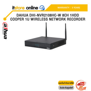 DAHUA DHI-NVR2108HC-W 8CH 1HDD COOPER 1U WIRELESS NETWORK RECORDER /ประกัน 3 Years/BY ITSTORE-ONLINE