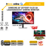 SAMSUNG 32" ODYSSEY OLED G8 LS32HG802SEXXT GAMING MONITOR (OLED 4K 240Hz)/ประกัน 3 Years/BY ITSTORE-ONLINE