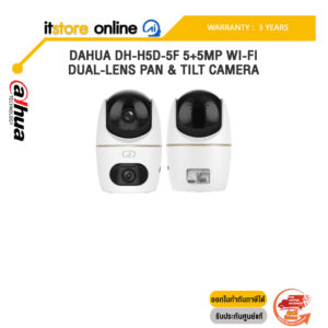 DAHUA DH-H5D-5F 5+5MP WI-FI DUAL-LENS PAN & TILT CAMERA /ประกัน 3 Years/BY ITSTORE-ONLINE
