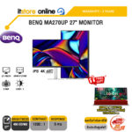 BENQ MA270UP 27" MONITOR (IPS 4K 60Hz)/ประกัน 3 Years/BY ITSTORE-ONLINE