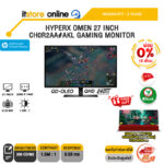 [ผ่อน 0% 10 เดือน]HYPERX OMEN 27 INCH CH0R2AA#AKL GAMING MONITOR (QD-OLED QHD 240Hz)/ประกัน 3 Years/BY ITSTORE-ONLINE