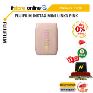 [ผ่อน 0% 3 เดือน]FUJIFILM INSTAX MINI LINK3 PINK /ประกัน 1 Year/BY ITSTORE-ONLINE