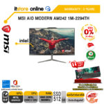 [ผ่อน 0% 10 เดือน]MSI AIO MODERN AM242 1M-2294TH /Core 5 120U/ประกัน 3 Years/BY ITSTORE-ONLINE