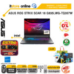 [ผ่อน 0% 10 เดือน]ASUS ROG STRIX SCAR 18 G835LWG-TQ357W /Ultra 9 290HX Plus/ประกัน 3 Years Onsite + 1Y Perfect warranty/BY ITSTORE-ONLINE
