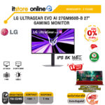 [ผ่อน 0% 10 เดือน]LG ULTRAGEAR EVO AI 27GM950B-B 27" GAMING MONITOR (IPS 5K 165Hz)/ประกัน 3 Years/BY ITSTORE-ONLINE